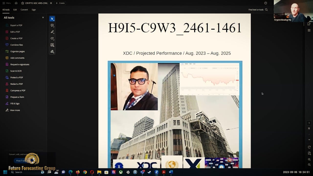 Remote Viewing Team Uncovers XDC's Real Trajectory Through 2025