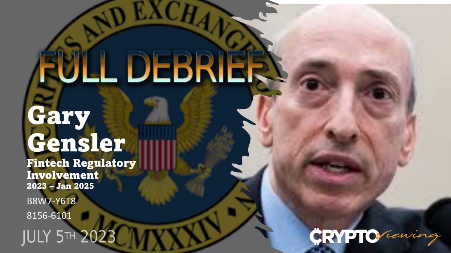 Remote Viewers Reveal Gary Gensler's REAL Plan to Control Cryptocurrency