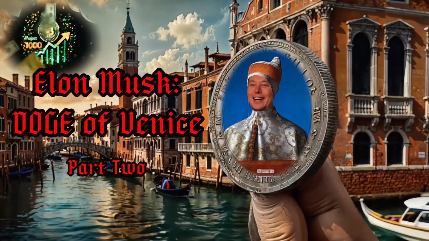 The DOGE Deception: Why Blockchain = Modern Venetian Control System - Part 2