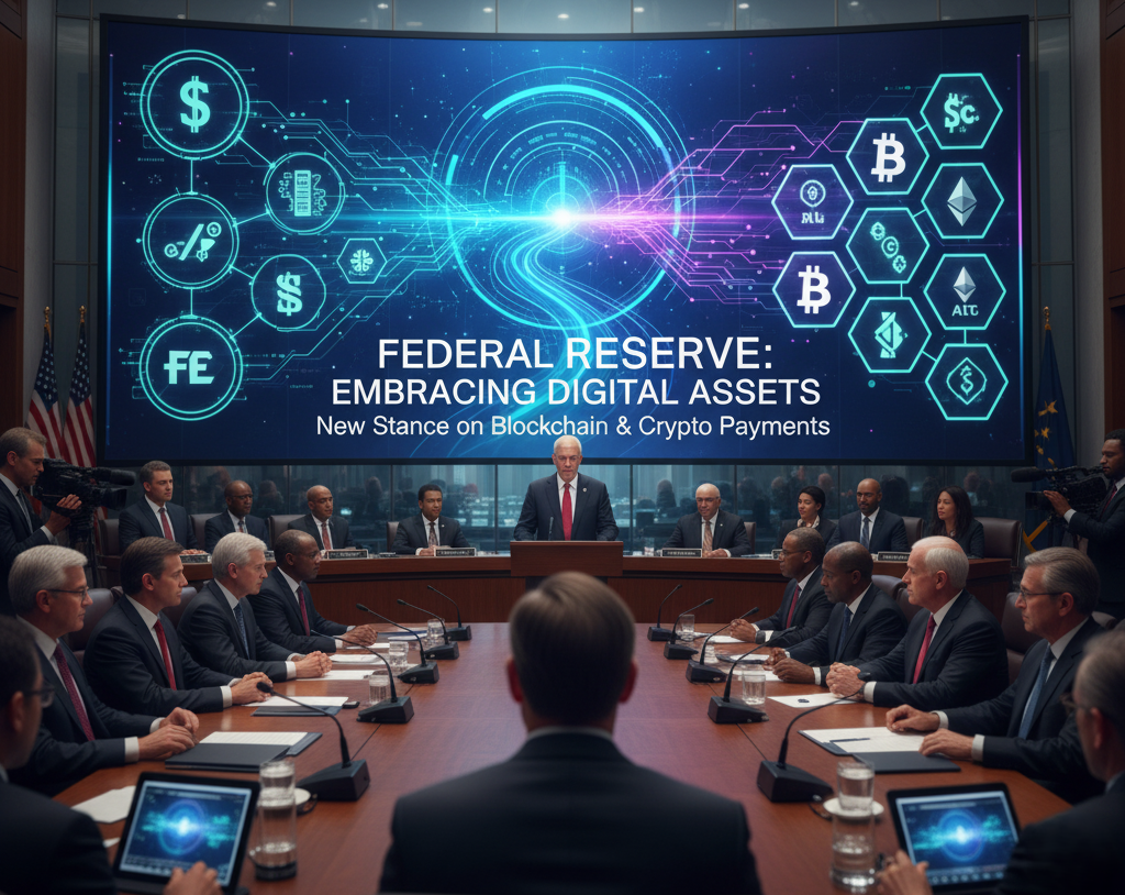 The Fed's Pivot: Embracing Crypto in Payments – What It Means for Bitcoin, DeFi, and Beyond