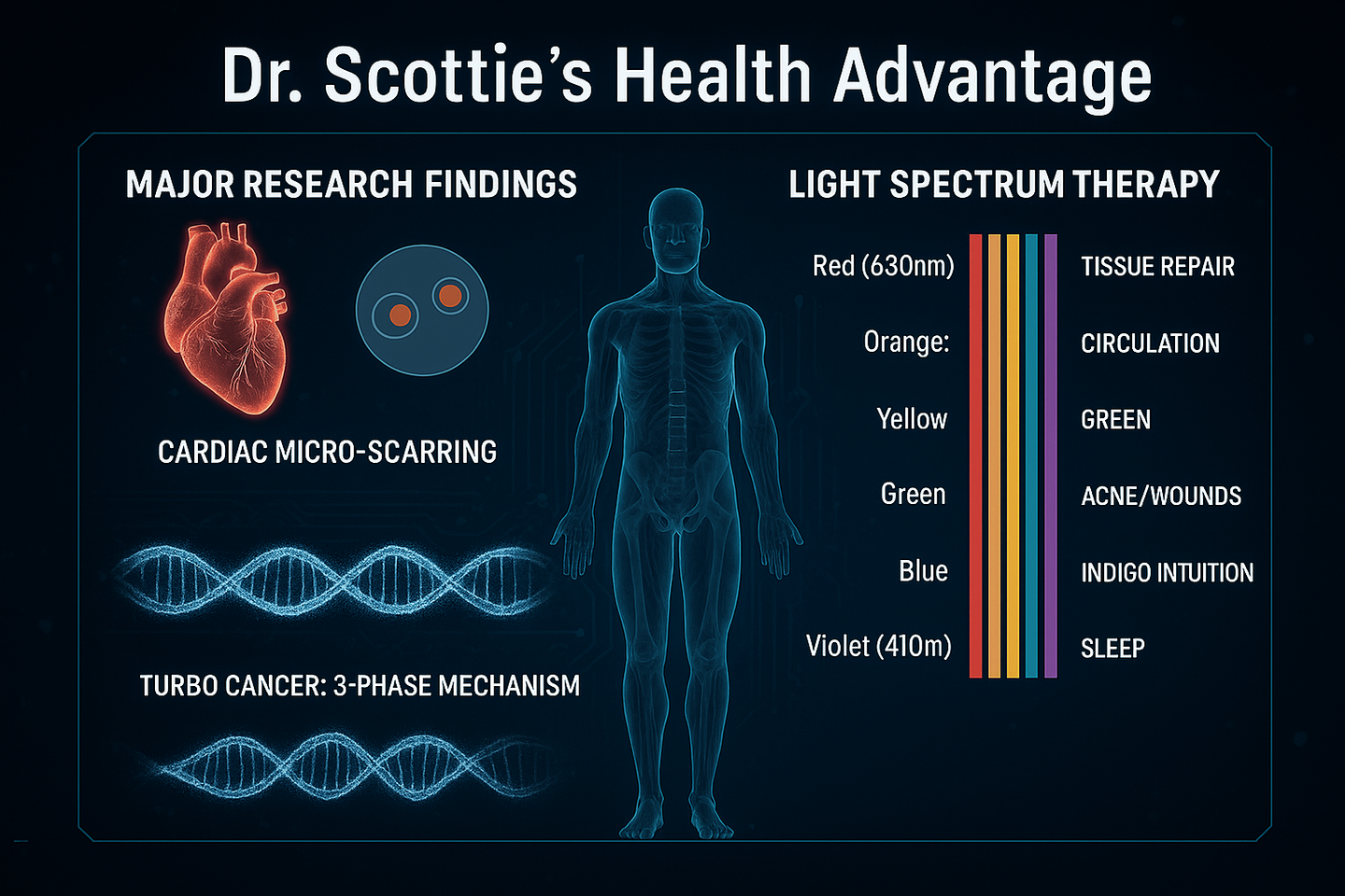 Dr. Scottie’s Health Advantage: Oil of Oregano Outperforms Antibiotics + Light Spectrum Healing Explained