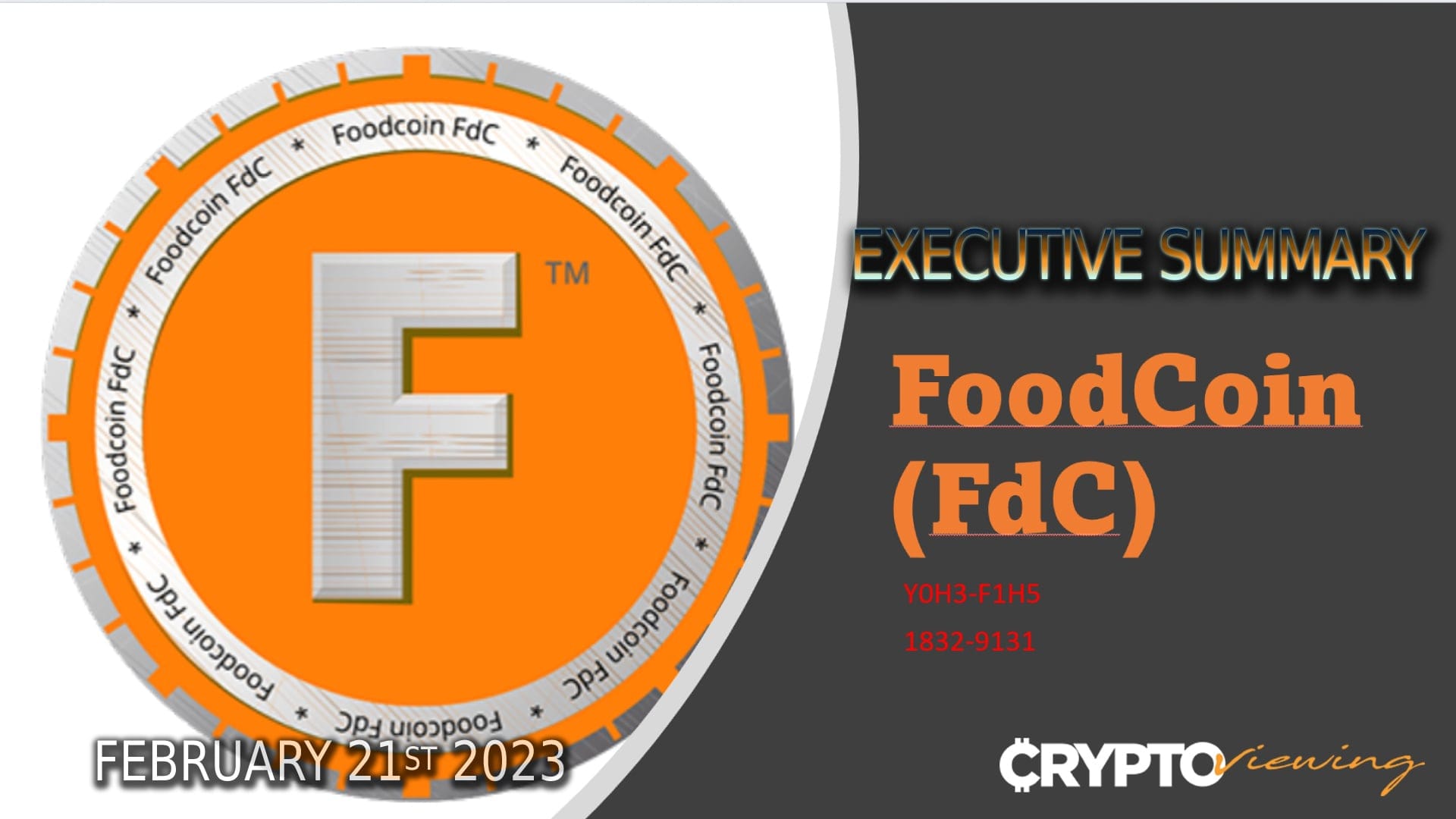 FoodCoin Executive Debrief: The Dystopian Food Tracking Crypto That Terrified Our Remote Viewers
