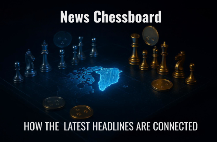 News Chessboard: Connecting Geopolitical Moves, Monetary Shifts, and Climate Control