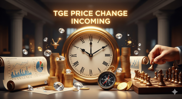 Friendly Reminder: TGE Price Increases September 1