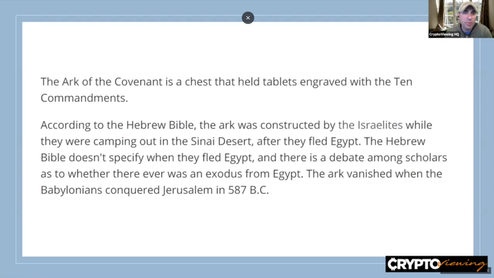 Remote Viewers Locate the REAL Ark of the Covenant - What They Found Will Shock You