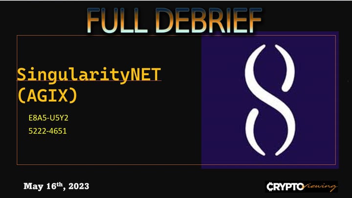 SingularityNET AGIX: Remote Viewers Expose the Dark Truth About This AI Crypto