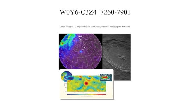 Moon Remote Viewing Session Reveals Shocking Industrial Operations - Not What NASA Says