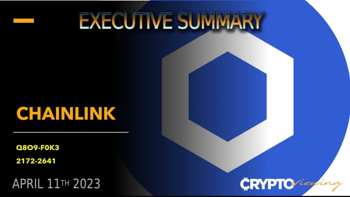 Why Chainlink Could Be This Cycle's Biggest Sleeper Hit