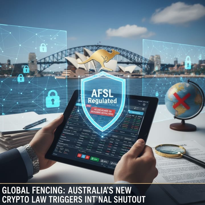 The Great Crypto Geo-Fencing: The Domino Effect of Australia's New Laws... And What it Means for YOU!