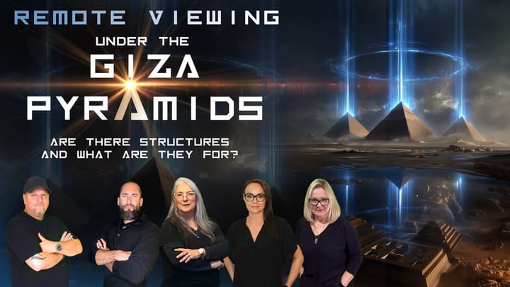 Remote Viewing What Really Lies Beneath Giza: Ancient Technology That Changes Everything