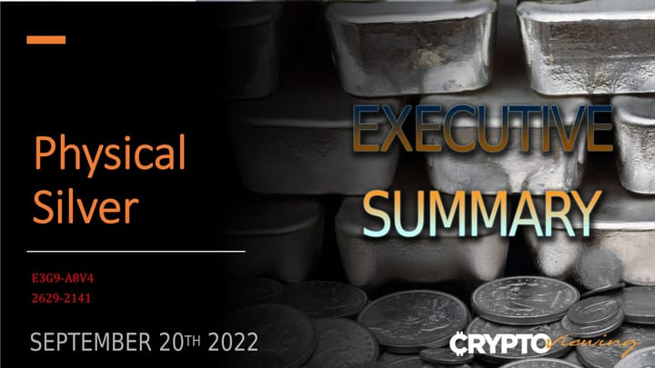 Executive Debrief for Silver (2022): Silver's Crucial Role