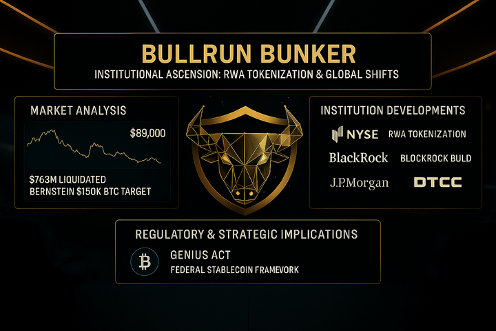 Bullrun Bunker: Why the NYSE Just Changed Everything for Crypto Investors