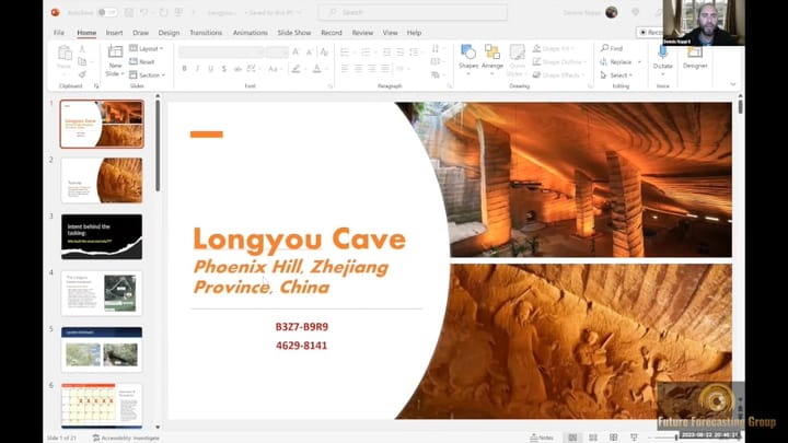 Team Chat August 2025: Discussion about the Longyou Caves