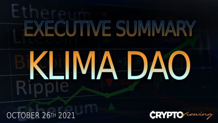 Klima DAO Executive Debrief: The Climate Crypto That Made Psychic Viewers Uncomfortable