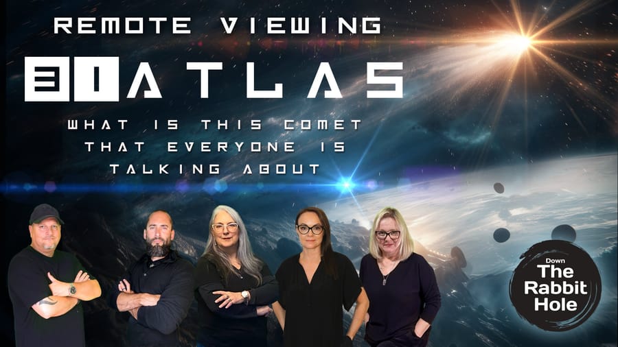 Down the Rabbit Hole of 3I/Atlas: Remote Viewing Team Uncovers Alien Technology