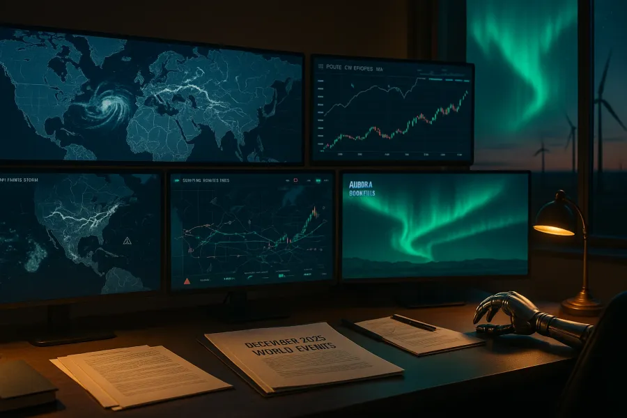 Blue Team's December World Events: Navigating Convergence - Market Volatility, Geopolitical Flashpoints, and 2026 Positioning