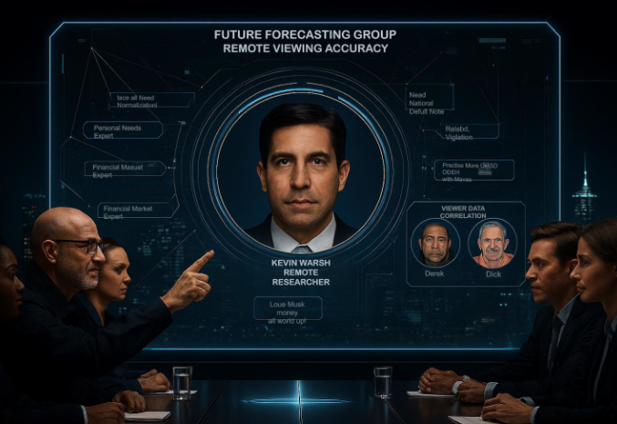 Proof of Performance: Remote Viewers Correctly Identify Kevin Warsh as Next Fed Chair