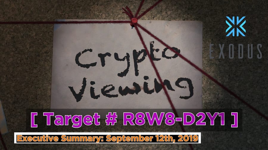 Exodus Wallet Executive Debrief