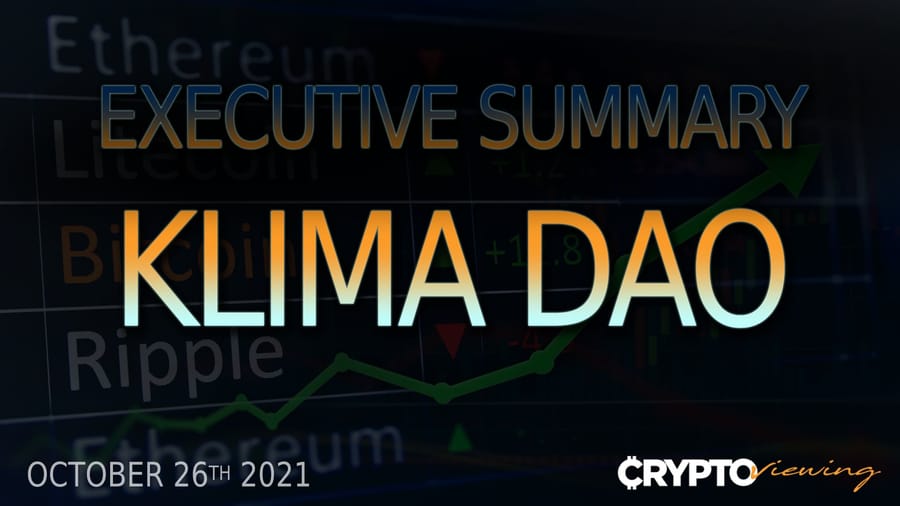 Klima DAO Executive Debrief: The Climate Crypto That Made Psychic Viewers Uncomfortable