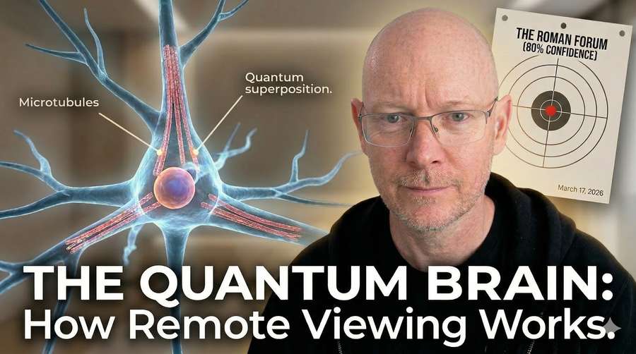 Edward's Quantum Mechanics Lesson on What's Actually Happening Inside Your Brain When You Remote View